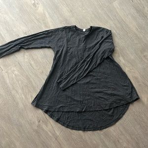 Dark grey LuluLemon long sleeve